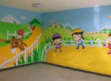 邵东幼儿园墙体彩绘制作流程及注意事项