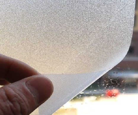 邵东玻璃门外面粘广告用什么材料好？